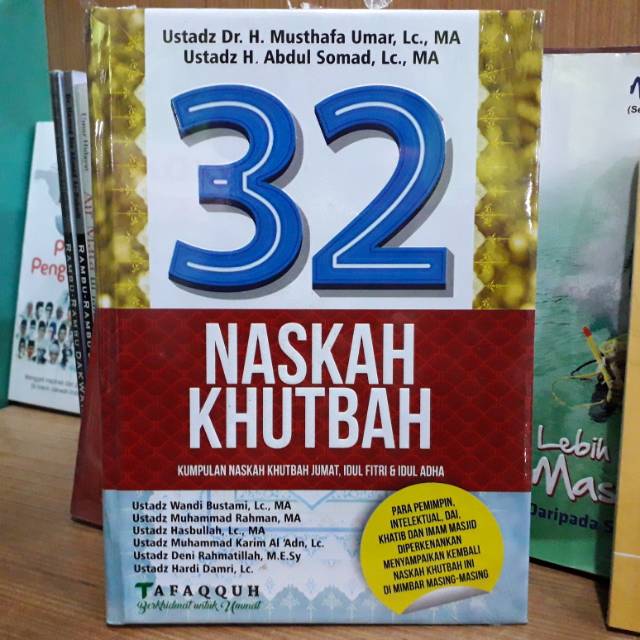 Buku 32 Naskah Khutbah -  Hard Cover ustad Abdul Somad