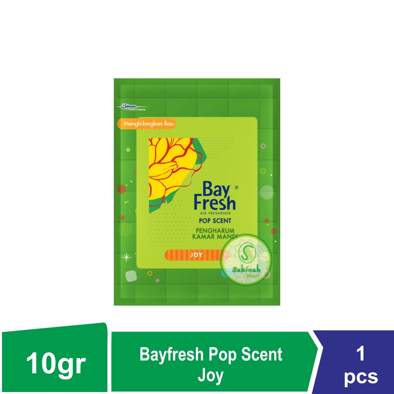 Bayfresh Pop Scent 10gr - Pengharum Kamar Mandi