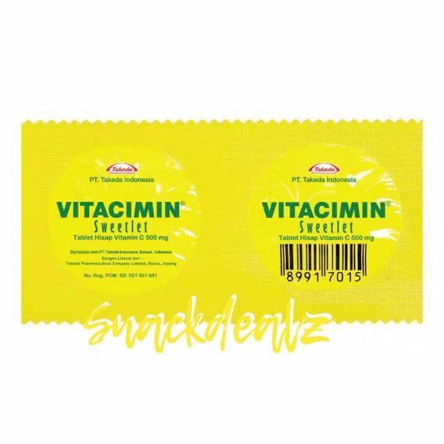 

Vitacimin Lemon 1strip@2tablet