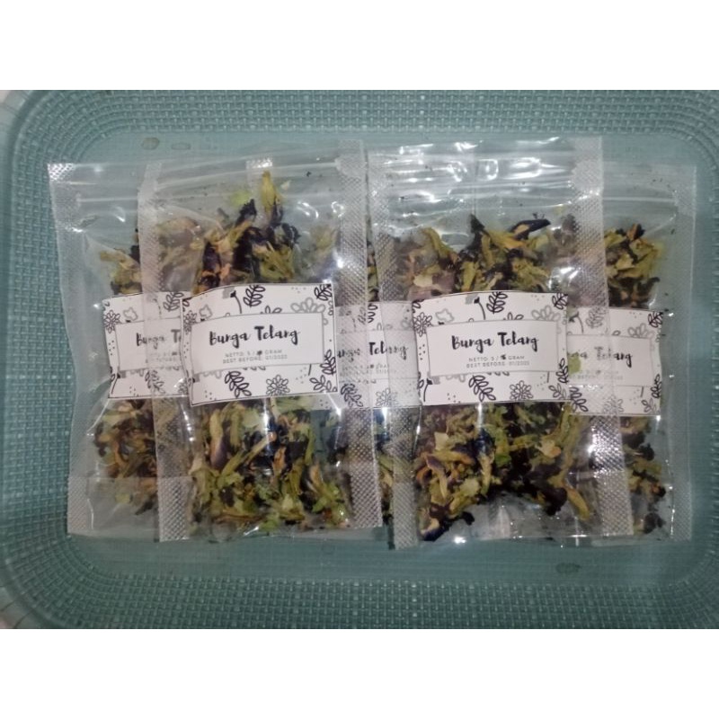 

Bunga Telang Kering Organik / Butterfly Pea Flower / teh bunga telang
