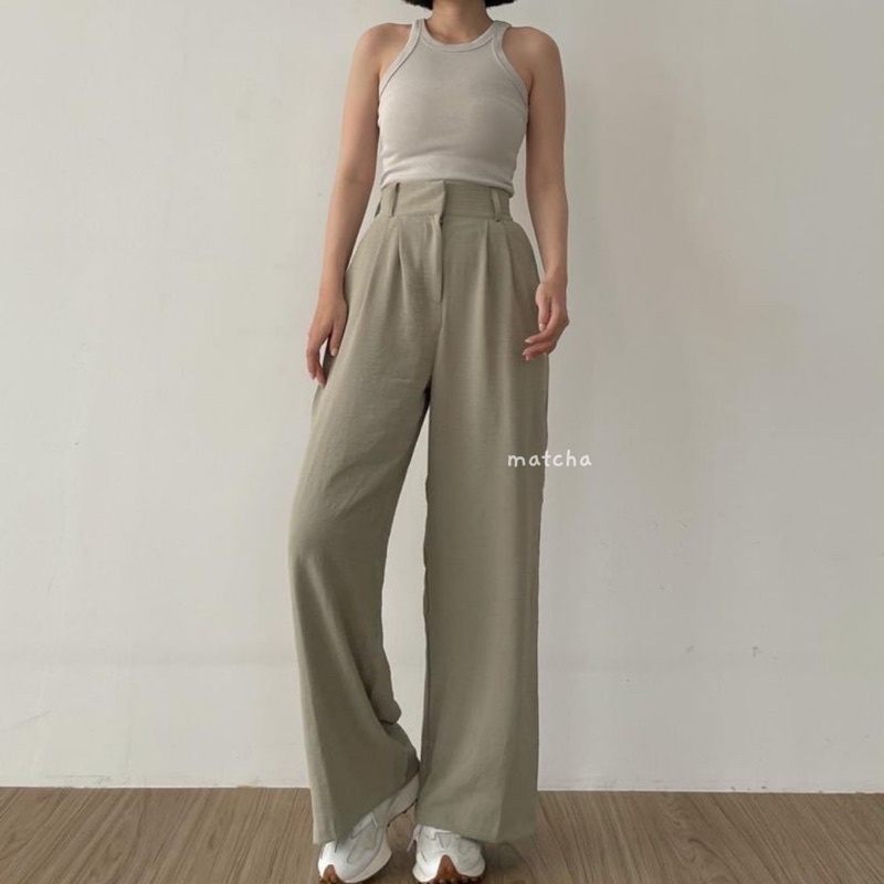 KULOT CRINKLE HIGHWAIST PREMIUM BY SHEMANGAT ID