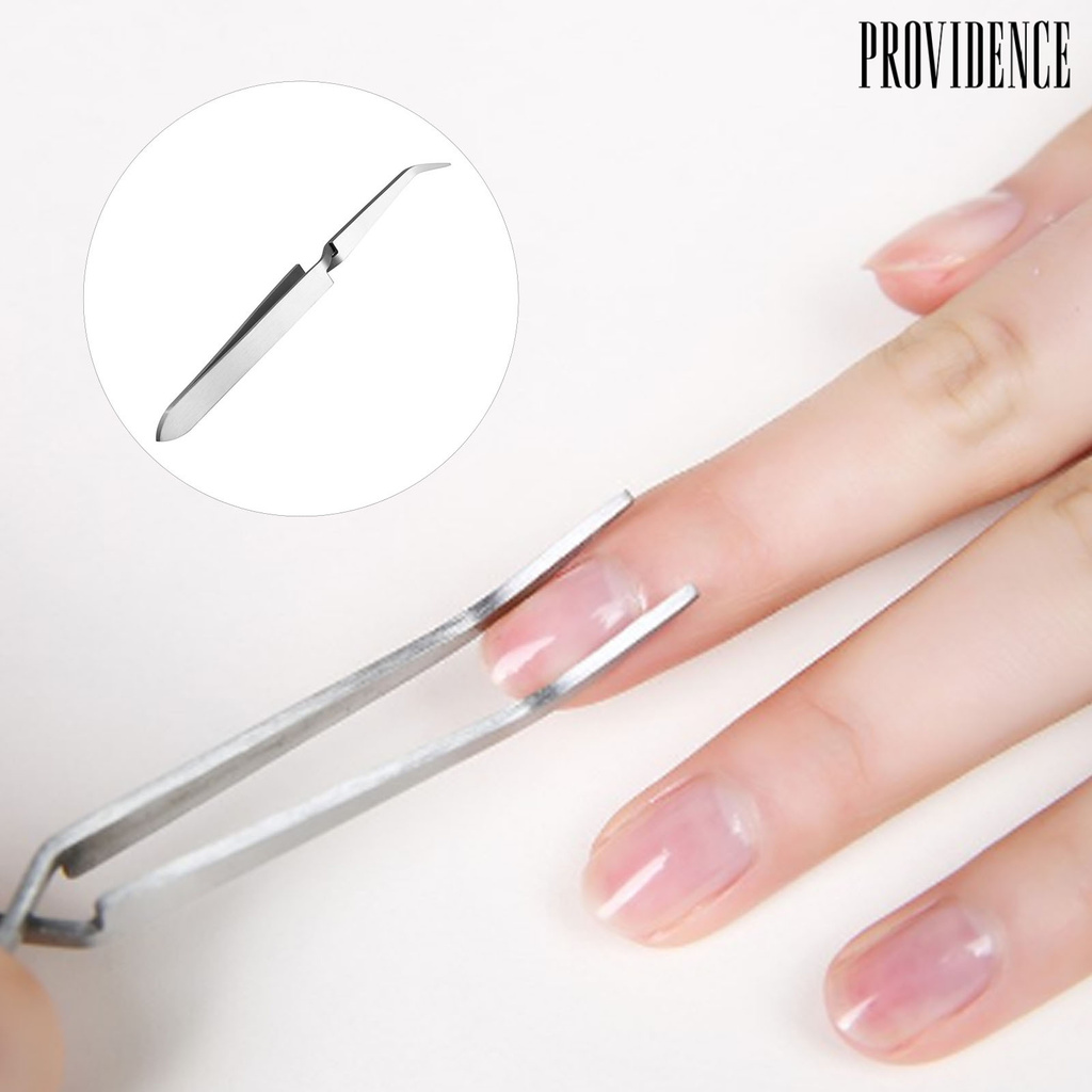 Pinset Pembentuk Kuku Bahan Stainless Steel Mudah Digunakan Untuk Manicure