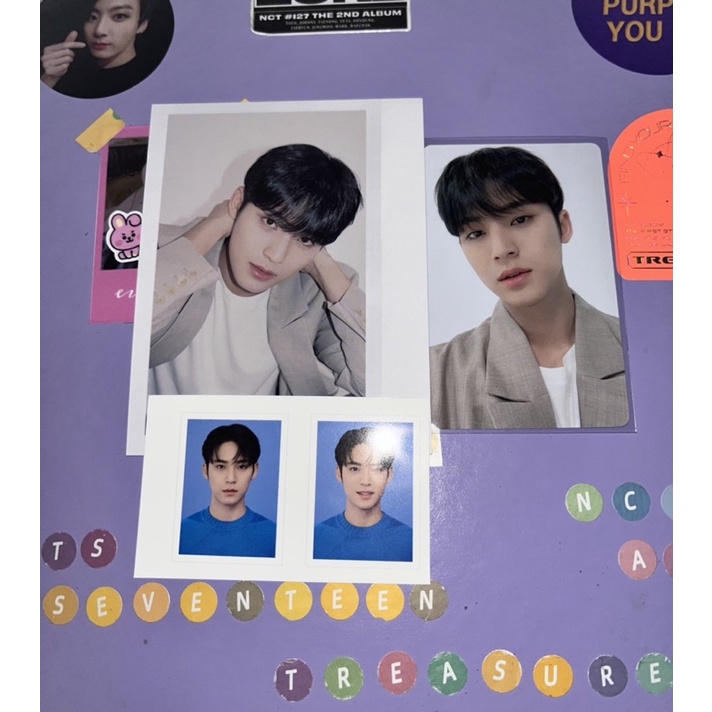 Ready stock Sharing seventeen season greeting 2022 Mingyu Hoshi member set official