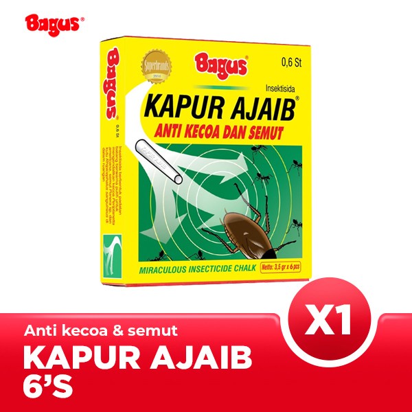 KAPUR AJAIB ANTI KECOA DAN SEMUT ISI 3 W-20503