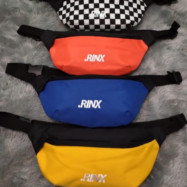 BEST SELLER  Tas Waistbag Pria RINX BANDUNG Tas Selempang Pria