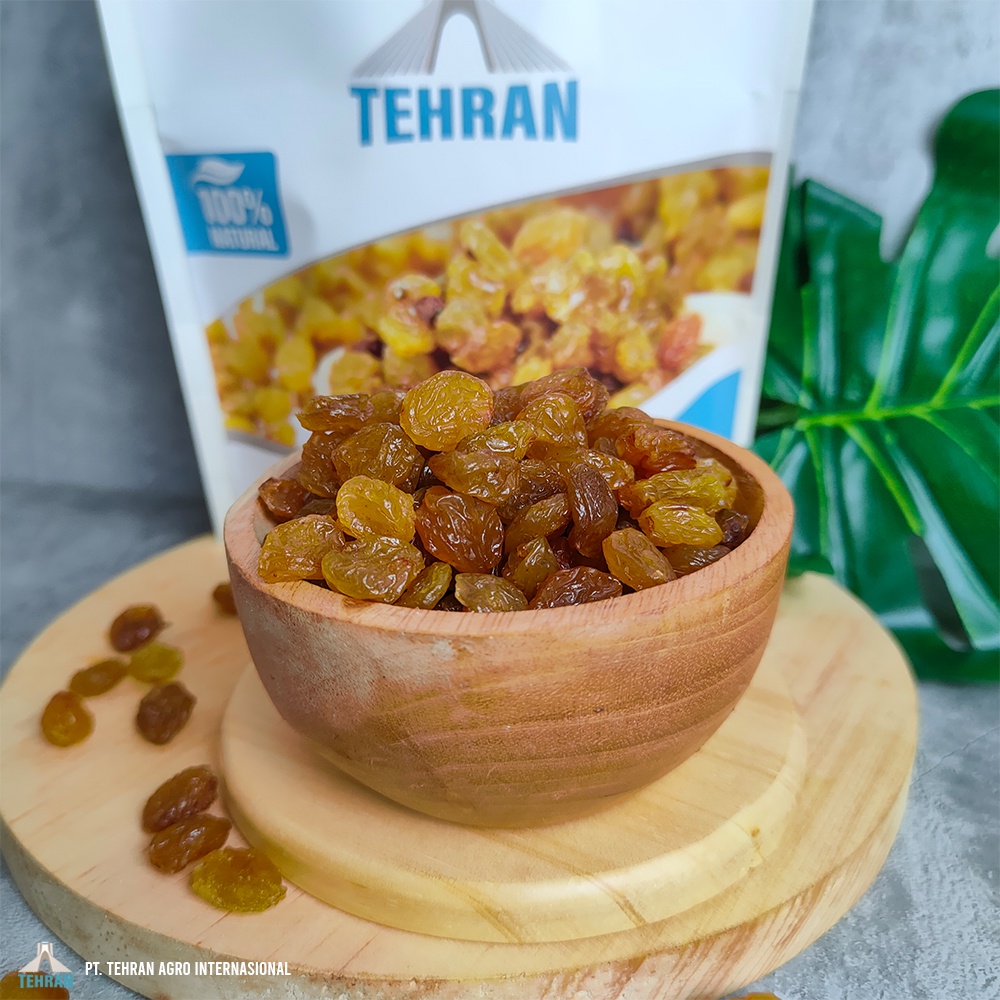 

Golden Raisin Small 500gr | Kismis Kuning Tekstur Kecil