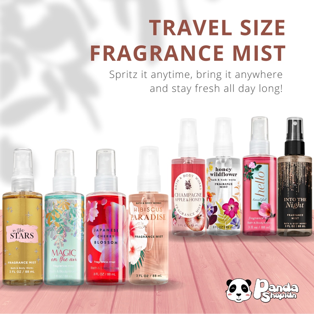 BBW Fragrance Mist Travel Size