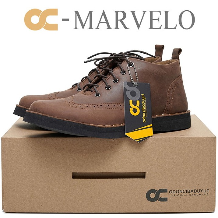 SEPATU KULIT PRIA BOOT OC MARVELO