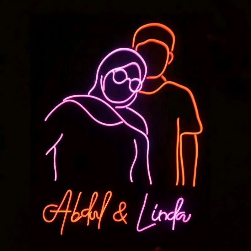 KADO ANNIVERSARY/ KADO PERNIKAHAN/ NEON CUSTOM