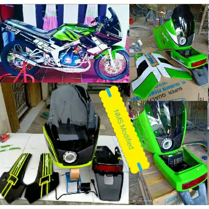 Full Set Fering + Body Ninja KR/SSR Model Bejita Model Kotak