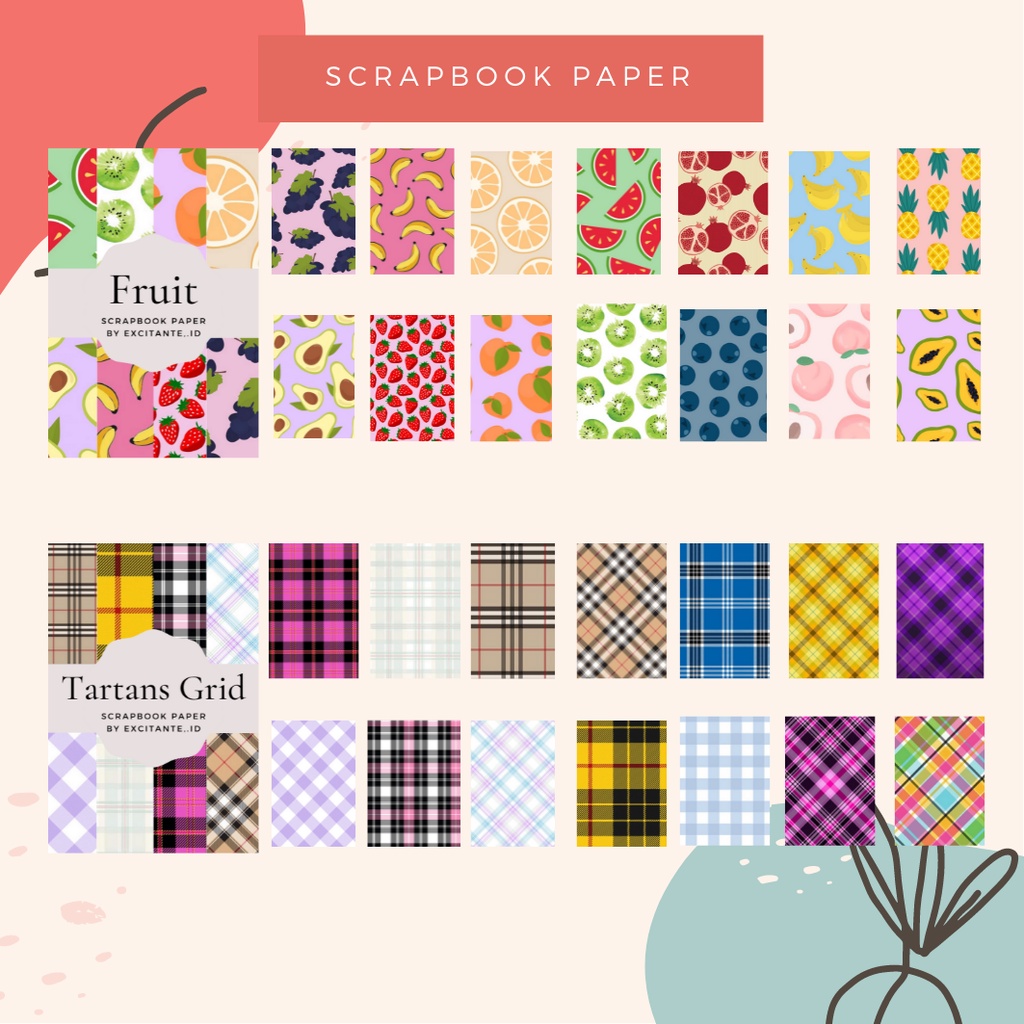 

Scrapbook paper aesthetic lucu murah III [BACA DESKRIPSI]