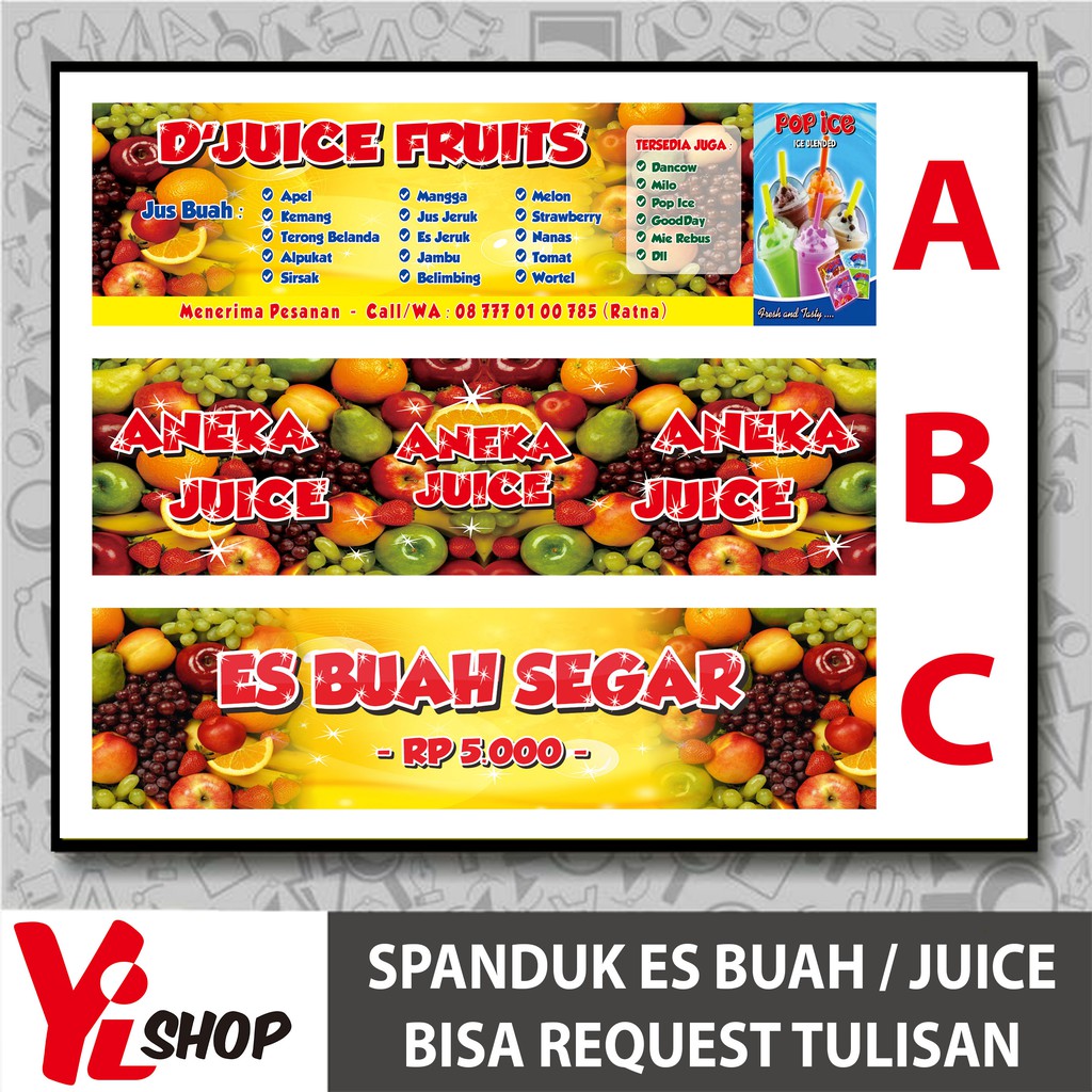 Desain Banner Es Buah Cdr Gambar Spanduk Porn Sex Picture