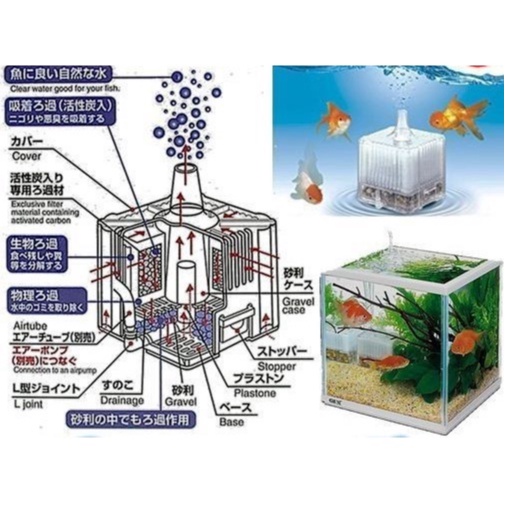 Bio Sponge Filter Aquarium Aquascape