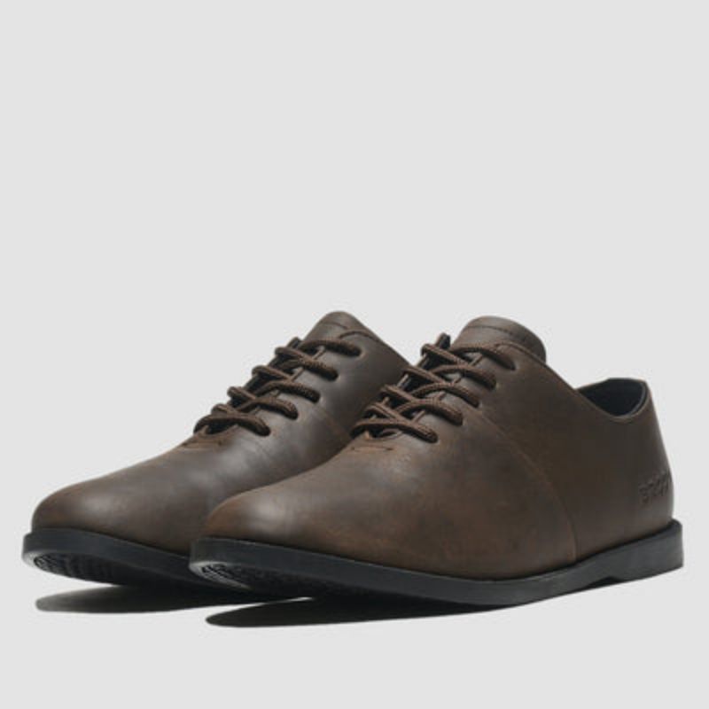 Signore Low E+ Dark Choco Black Sole||Sepatu||Kulit||Brodo