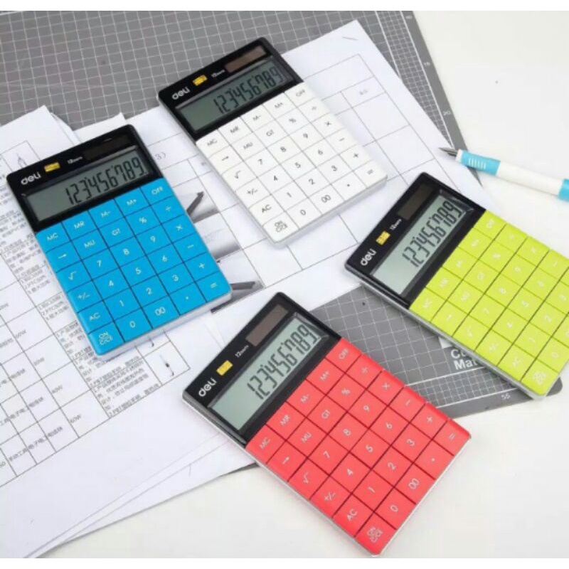 

Kalkulator Deli Dekstop 12 Digits-E1589