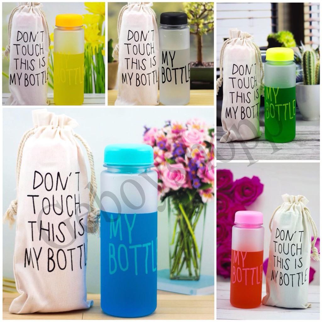 Hot Item My Bottle Pouch Warna Botol Tempat Minum Unik Lucu