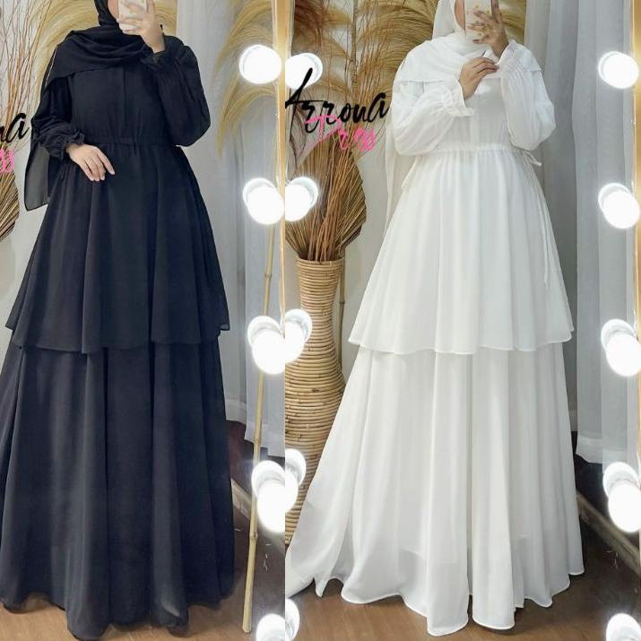 TERMURAH© ARRONA DRESS/ GAMIS ARRONA DRESS CERUTY BABYDOLL/ FULL FURING ก