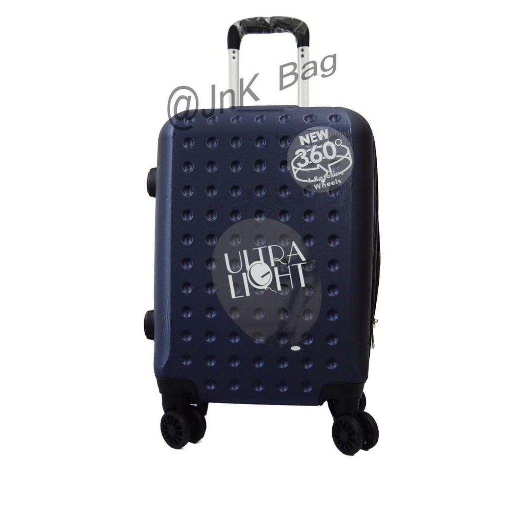 Terlaris# Koper Polo/ Koper Fiber Polo Twin 24" Inch Travelbag Khusus Jadetabek - Biru
