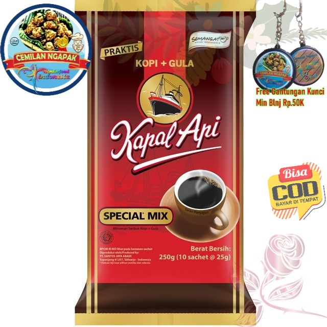 

Kapal Api Special Mix 10X25GR Kopi Santai