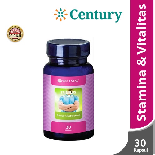 Wellness Tribulus Stack 30's/Suplemen khusus pria/stamina/kualitas sperma/libido/kesuburan/herbal