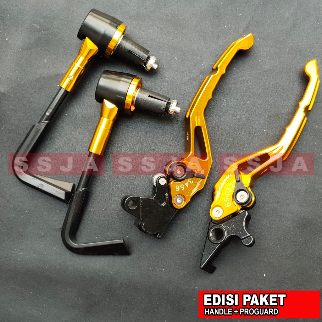 Handle Rem 2 tone Motor Beat karbu / vario 110 karbu full cnc - Non Esp 1SET handguard pelindung tangan