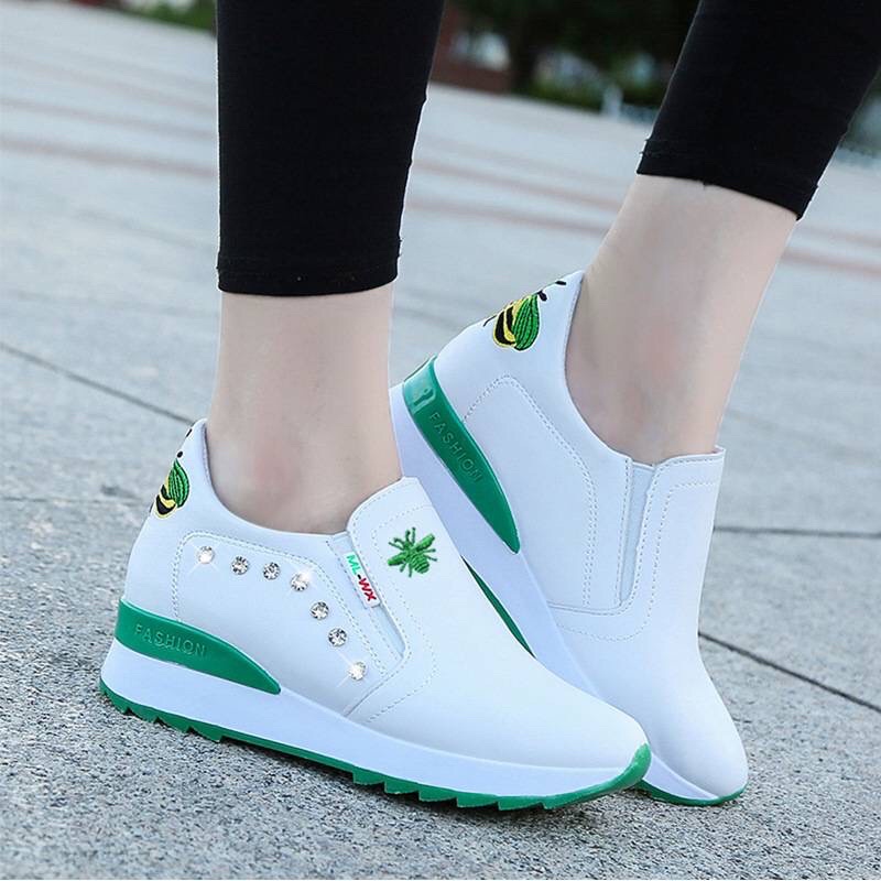 ( AMOUR ) Sepatu Wanita Wedges Import Fashion Korea A01