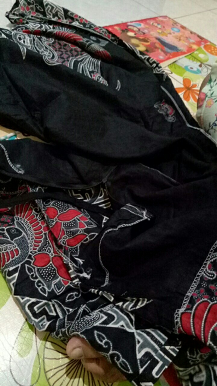 Gamis Batik (cod) Manggar Gamis Batik Pesta Model Terbaru