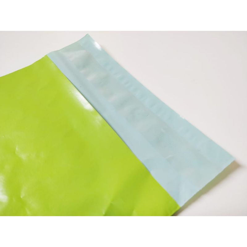 PLASTIK PACKING POLYMAILER ±100PCS 15x23CM HIJAU SEMI GLOSSY PLASTIK POLYMAILER HIJAU