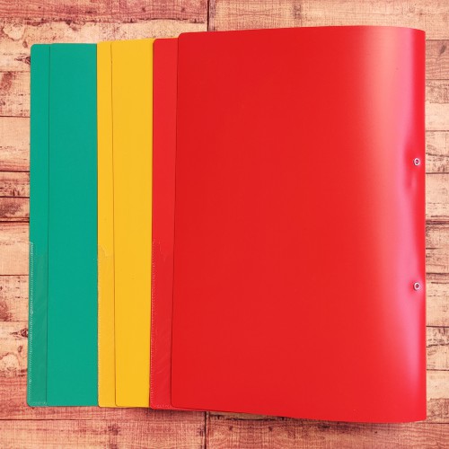 24 Pcs Map Snelhecter Lucky 312 - 1 Pak Spring File Polos Folio