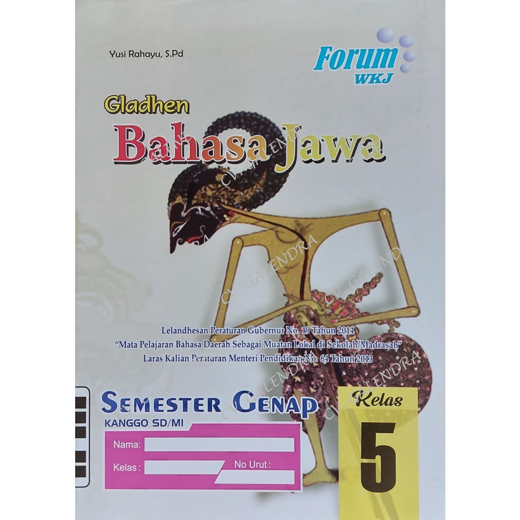 LKS Bahasa Jawa - Forum SD/MI Kls 5