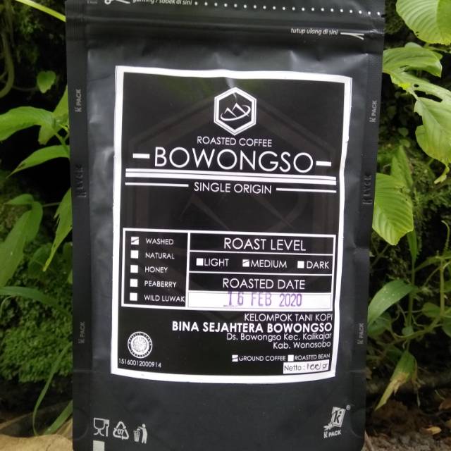 

Kopi Arabika bowongso Wonosobo bubuk Arabika coffee