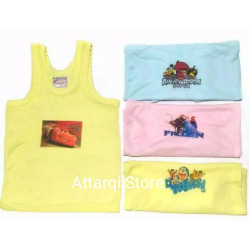 SINGLET ANAK BAYI KARAKTER SABLON