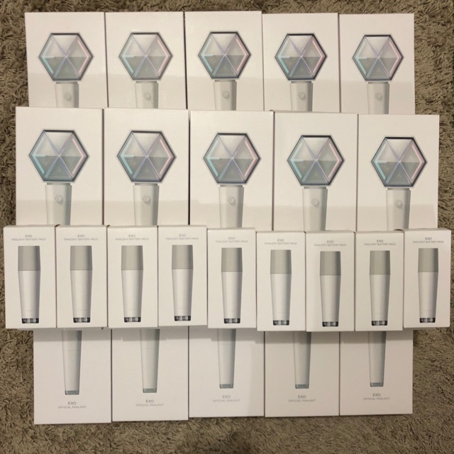 EXO Fanlight Battery Pack (Baterai Lightstick) **BACA DESC UNTUK KIRIM KE LUAR JAWA