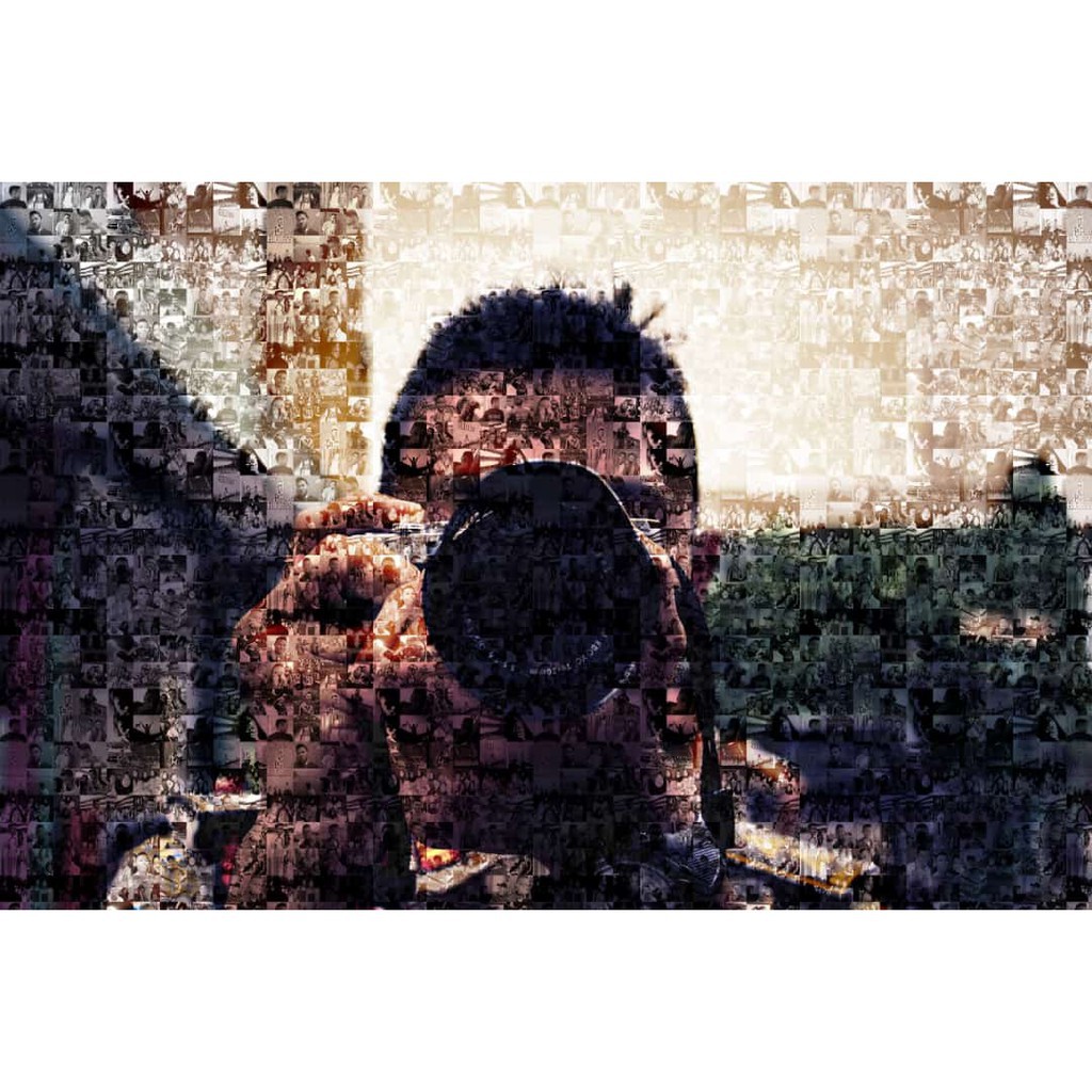 MOZAIK FOTO CUSTOM (Tanpa Bingkai & Cetak)