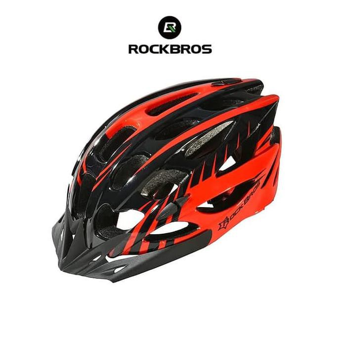 red bike helmet