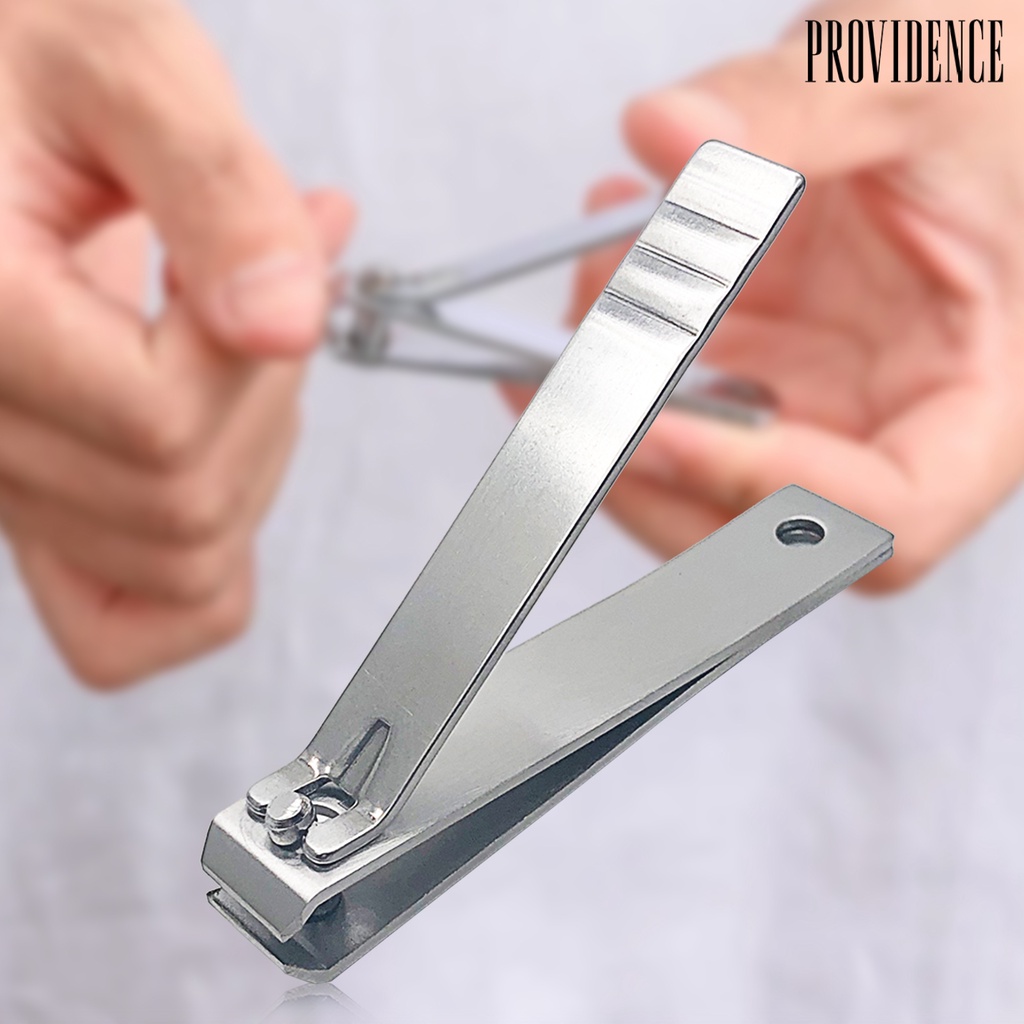 Providence Manicure Cutter Non-slip Nail Care Stainless Steel Flat Mouth Nail Clipper Trimmer for Beauty