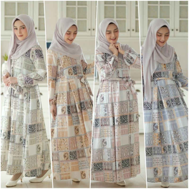 ATIKA DRESS BY DHIYA OFFICIAL/GAMIS BUSUI