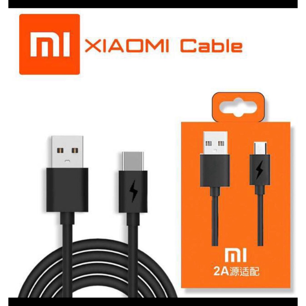 KABEL DATA XIAOMI ORIGINAL FAST CHARGING - ORIGINAL MI - BC