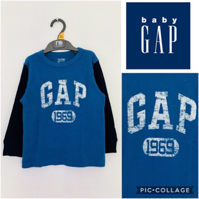 Baby Gap Long Sleeve Tee/ baby gap tee/ kaos baby gap
