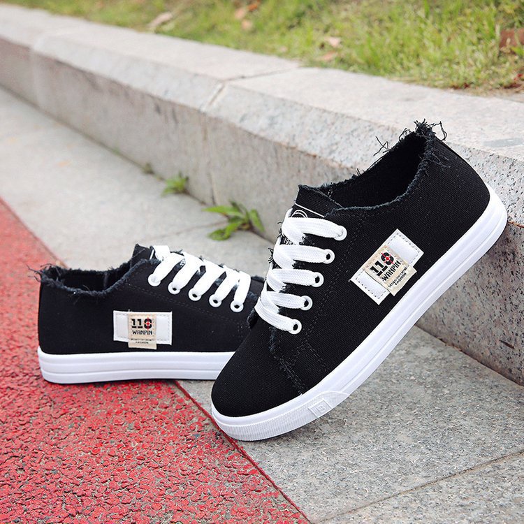 COD Sneakersdaily 9927 Sepatu Sneakers Kanvas Wanita Import Sepatu Trend Korea