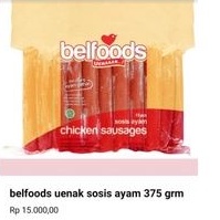 

belfoods uenak sosis ayam 375grm