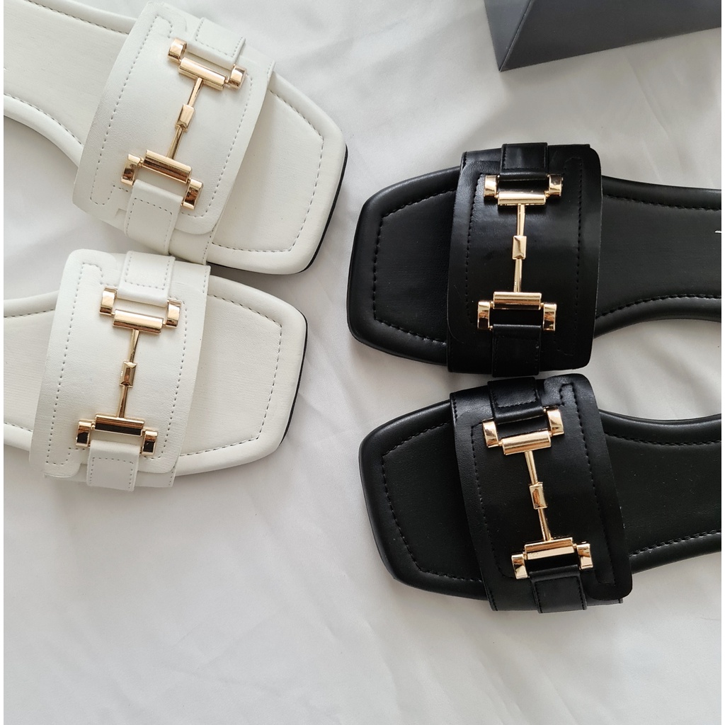 (box polos) HARVEST - New trend 2023 sandal wanita - local handmade