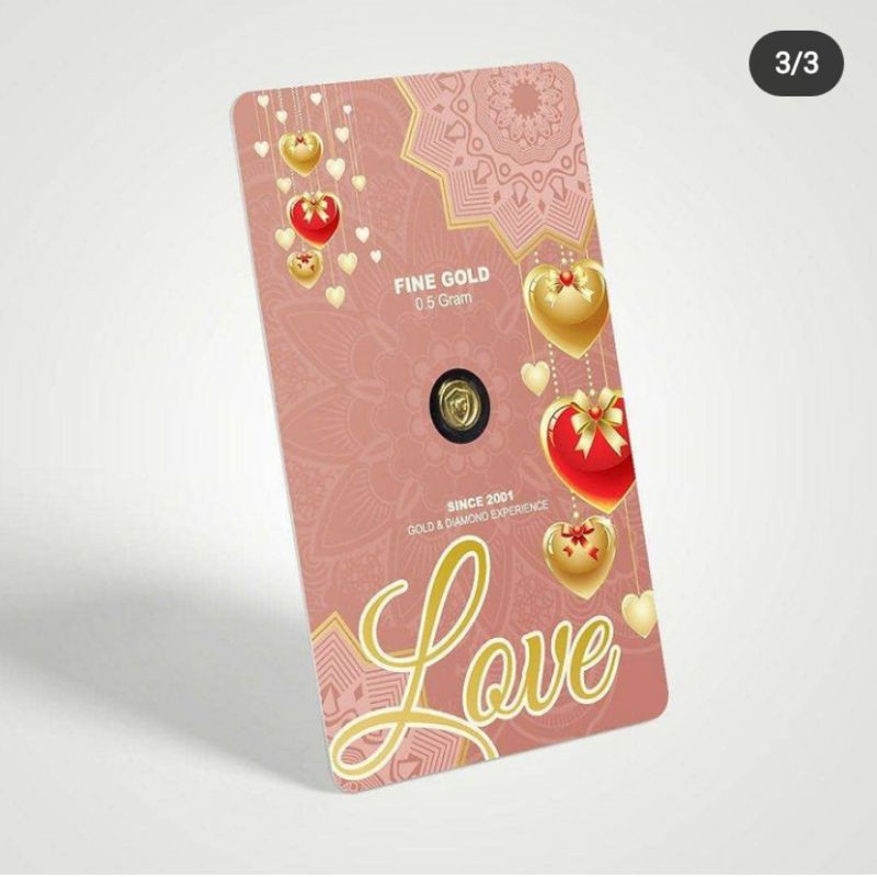 Gift Series LOVE Mini gold