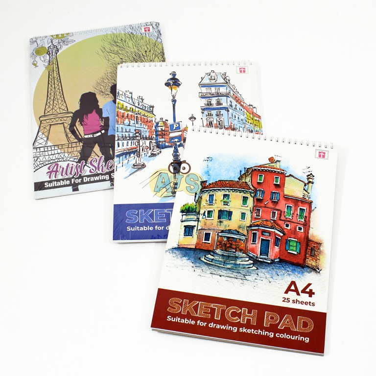 

ALAT TULIS SENANG Buku Sketsa / Sketch Pad / Sketch Book A4 Tiara