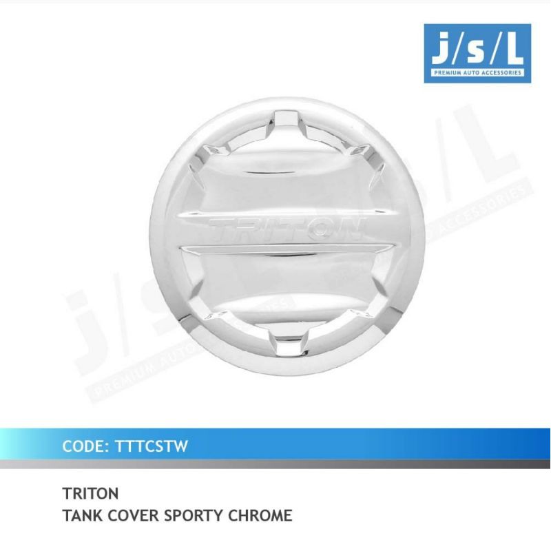 tank cover/ tutup tangki Triton sporty chrome jsl