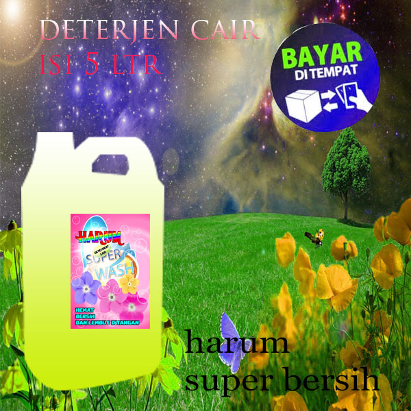 DETERJEN CAIR HARUM ISI 5LITER