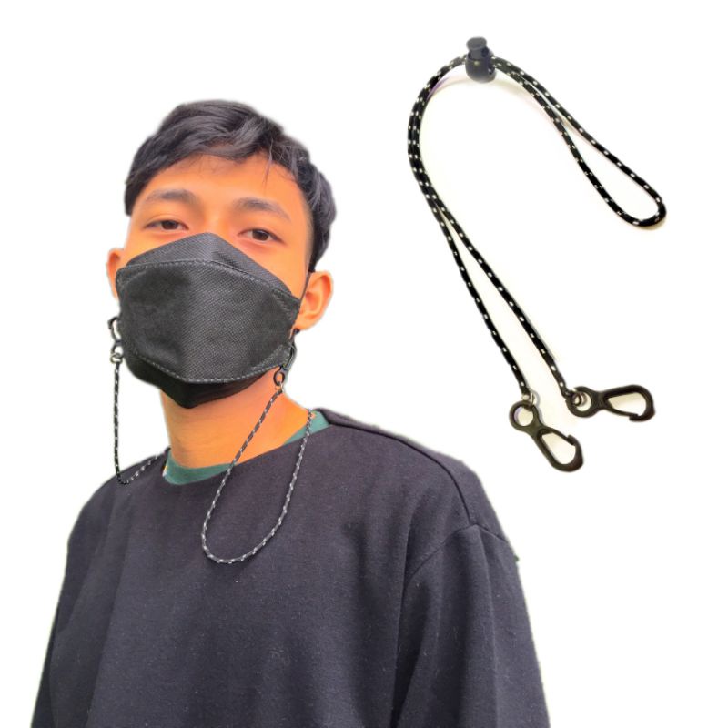 FORLOSLOVE - Kalung masker// Strap Masker // Tali masker Cowok Cewek Keren Murah