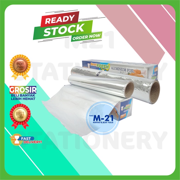 

Aluminium Foil Wrapping Best Fresh 30x7,6