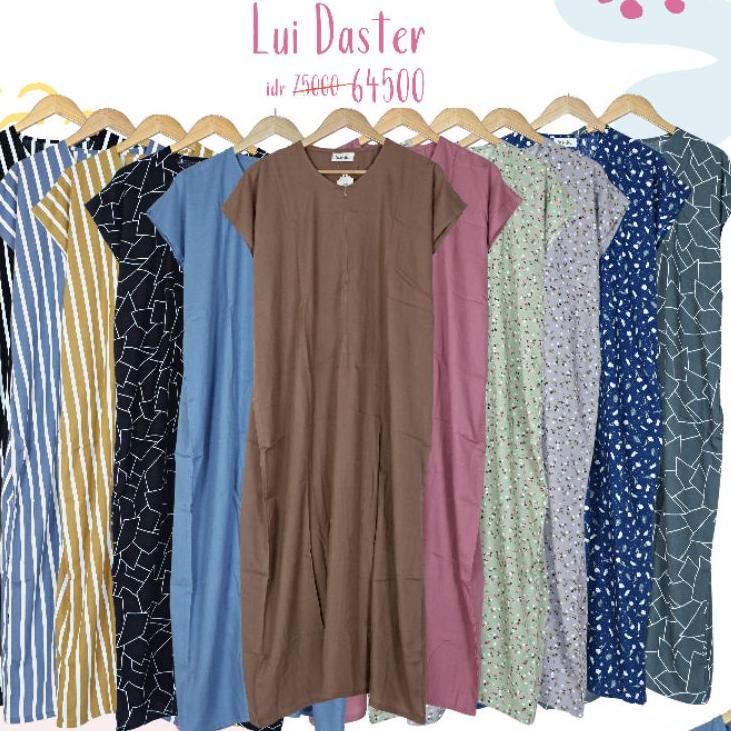 Langsung Order Lui Daster Busui by DAINIK Homewear LD125 Panjang Semata Kaki