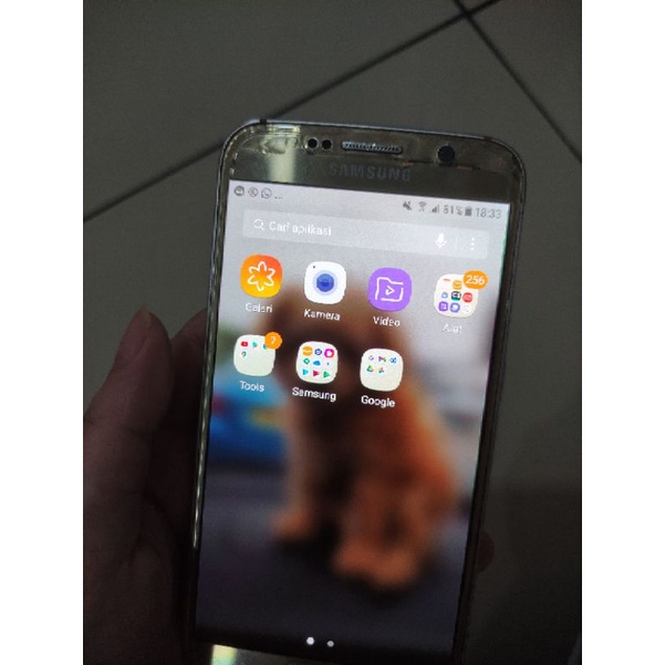 samsung s6 flat second